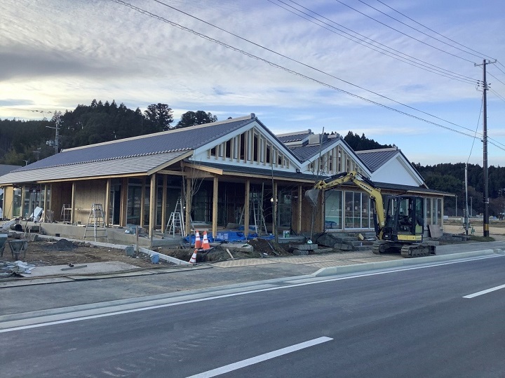 写真:CAMOCY(建設中)の外観