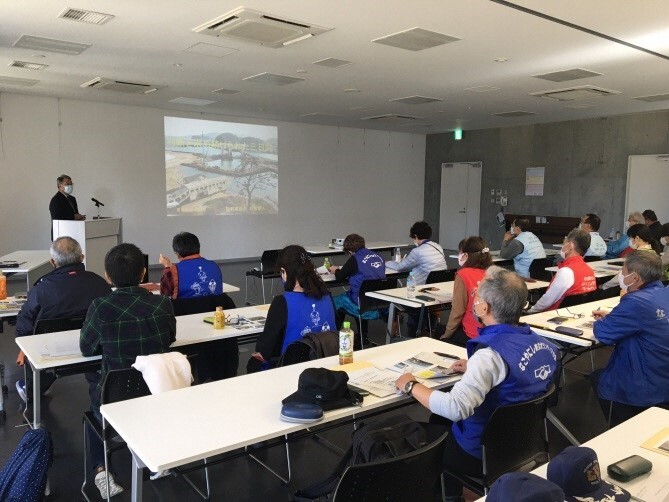 写真:元米崎中学校校長 阿部 重人 先生