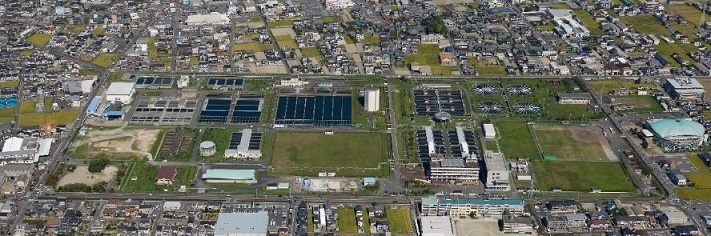 写真:大治浄水場