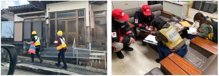 写真:保健師の活動の様子