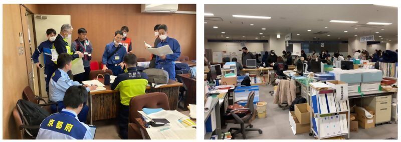 写真:総括支援の様子