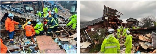 写真:消防局の活動