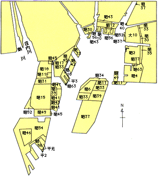 地図：港区詳細図