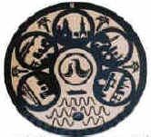 写真：下水道マンホールの蓋