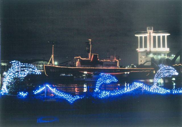 写真:名古屋港ガーデンふ頭のイルミネーション