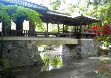 揚輝荘(北園)の庭園の写真