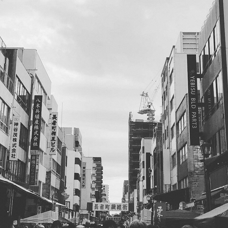 長者町繊維街の写真