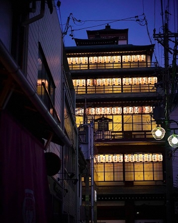 万松寺の夜景の写真