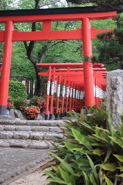 成海神社の鳥居の写真