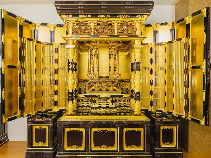 写真：名古屋仏壇全体像