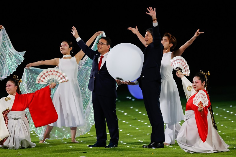 写真:愛知・名古屋PRパフォーマンス