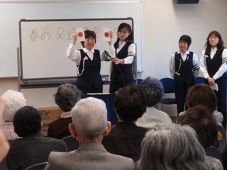 高齢者対象の交通安全教室の写真です