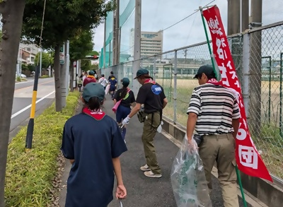 日本ボーイスカウト愛知連盟名古屋西部地区の活動写真