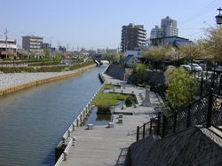 写真：整備後の黒川地区