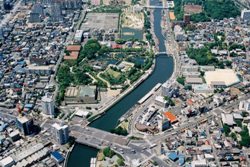 写真：整備後の白鳥地区