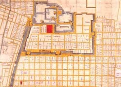 写真:名古屋図(蓬左文庫所蔵)