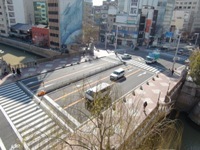 写真:旧加藤商会ビルからの納屋橋