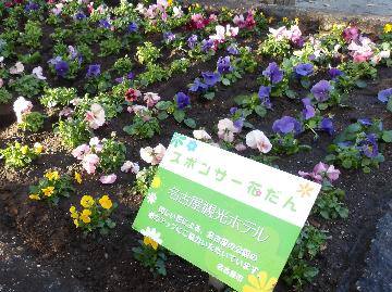 写真:下園公園花壇