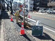 写真：覆土の様子