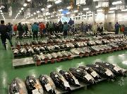 マグロのせりの写真