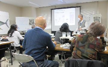 写真:おにぎりの講座