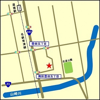 平和堂ビバモール名古屋南店の地図