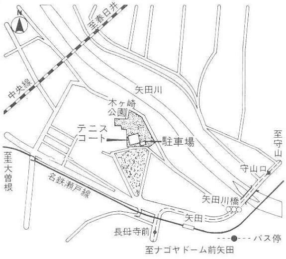 木ヶ崎公園地図
