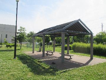 防災パーゴラの写真