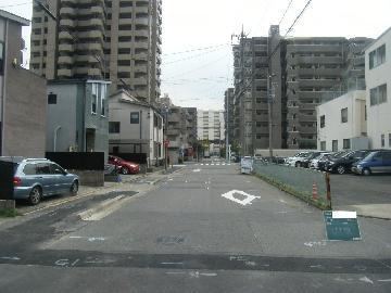 歩道整備を行う前の写真
