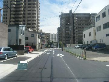 歩道整備を行った後の写真