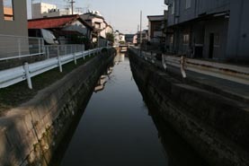 写真:農業用水路