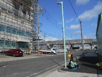 写真:道路巡視員による巡視