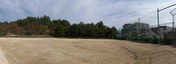 写真：明が丘公園野球場グラウンド