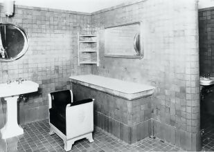 貴賓化粧室の写真(昭和8年)