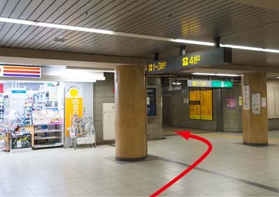 写真：中村公園駅構内