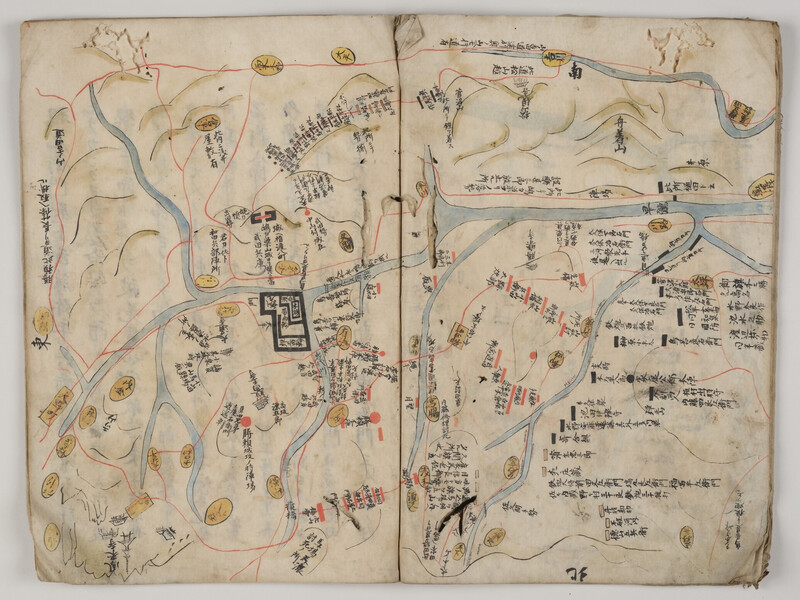 江戸時代に描かれた長篠合戦の記録