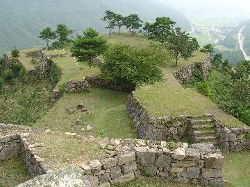 写真：秀長が初めて城主となった竹田城跡(兵庫県北部)