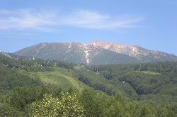 写真:展望台から御嶽山