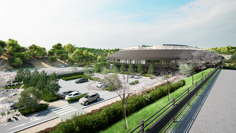 写真：新しい八事斎場