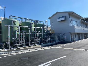 浸出水処理施設の写真