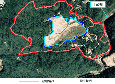 愛岐処分場全景写真