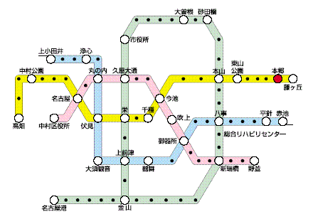 イラスト:路線図