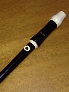 リコーダーの写真