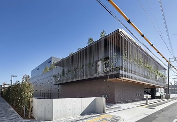 中村区役所等複合庁舎の写真(北側から)