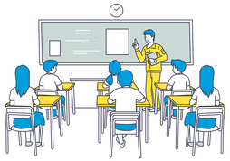 イラスト:ナゴヤキャリアタイムサポーターのイメージ1