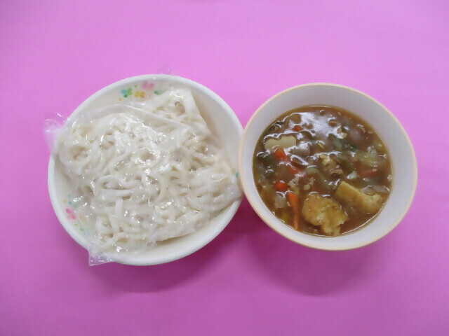 カレーうどんの写真