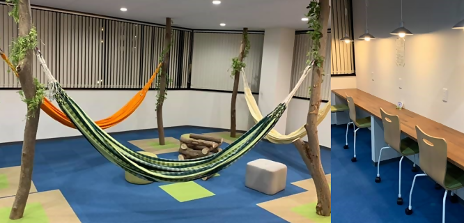 スペースもいもいの屋内写真