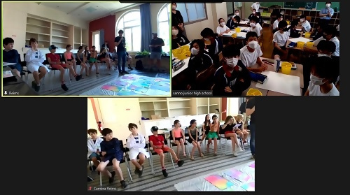 画面：アートワークショップ