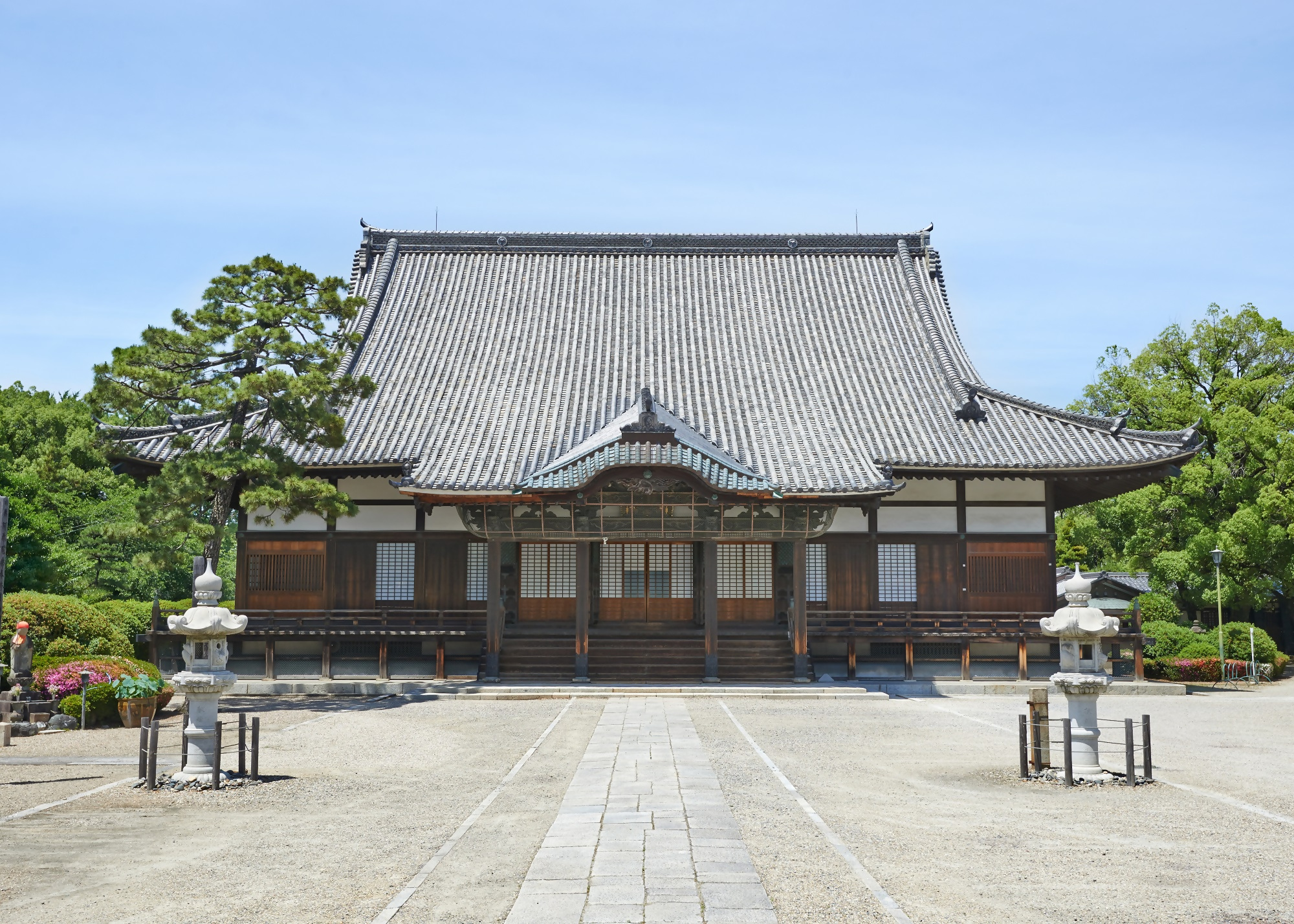 建中寺本堂写真