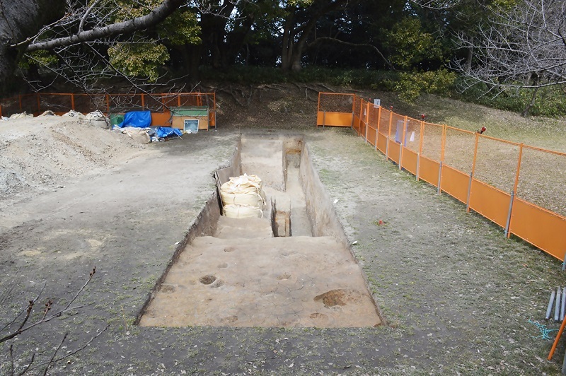 掘削状況の写真